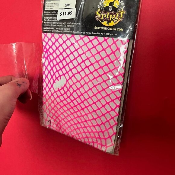 Neon pink fishnets 🩷🩷​​​​​​​​​​​​ - Picture 3 of 3